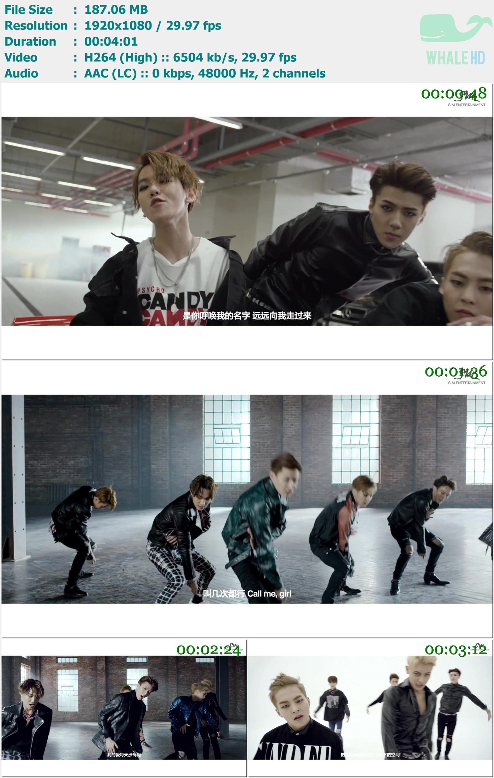 EXO - CALL ME BABY (Chinese Version) 2015 AM 1080p H264 - 187.06MB