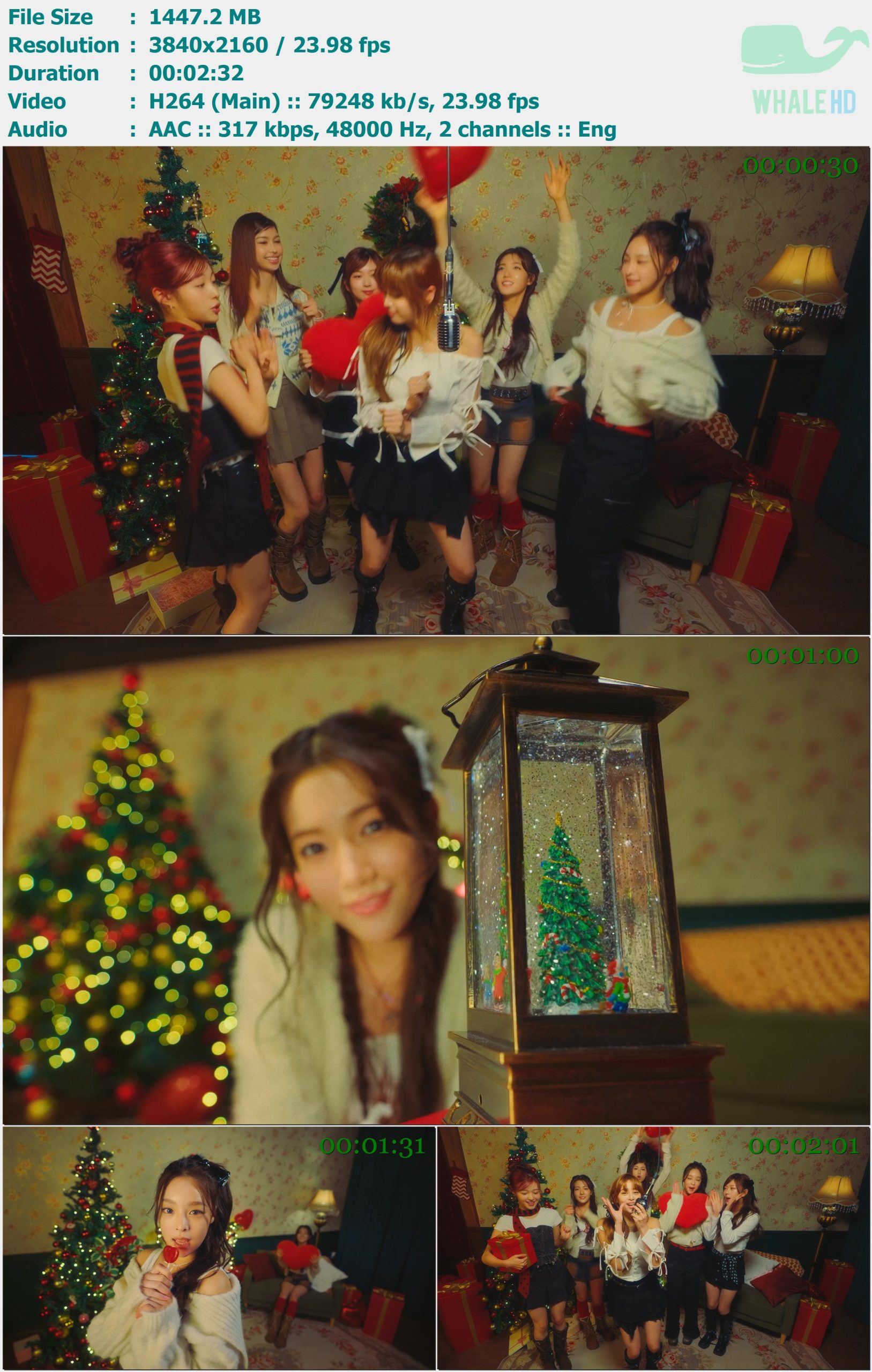 AtHeart - A Nonsense Christmas (Cover Video) 2025 MasterRip 2160p H264 - 1.41GB