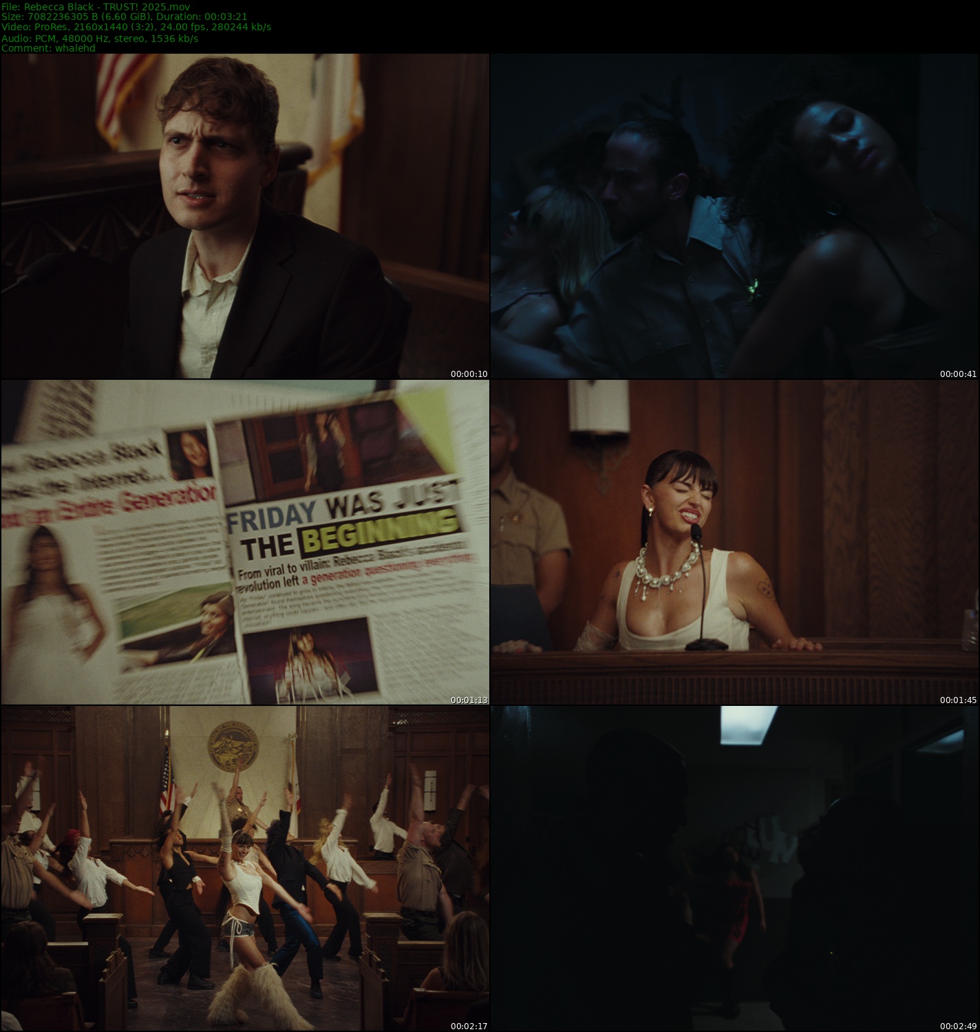 Rebecca Black - TRUST! 2025 Master 1440p ProRes - 6.60GB