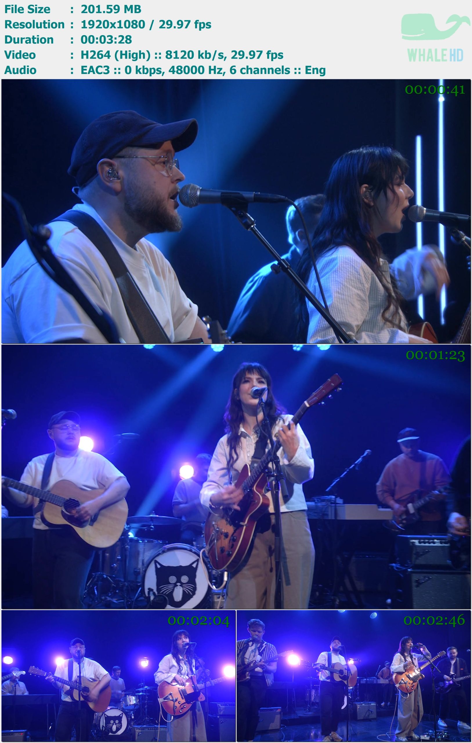 Of Monsters And Men - Ordinary Creature (The 𝐓𝐨𝐧𝐢𝐠𝐡𝐭 𝐒𝐡𝐨𝐰  Starring 𝐉𝐢𝐦𝐦𝐲 𝐅𝐚𝐥𝐥𝐨𝐧 2025-12-02) WEB-DL 1080p H264 - 201.59MB