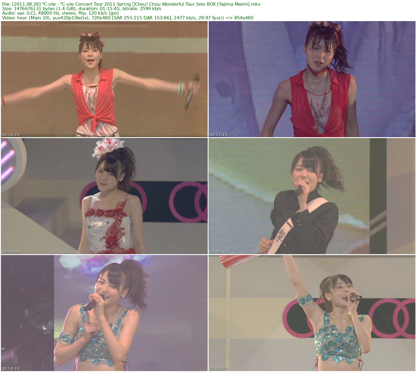 °C-ute - Solo Angle Collection 2007-2018 DVDRip 480p H264 - 123.46GB