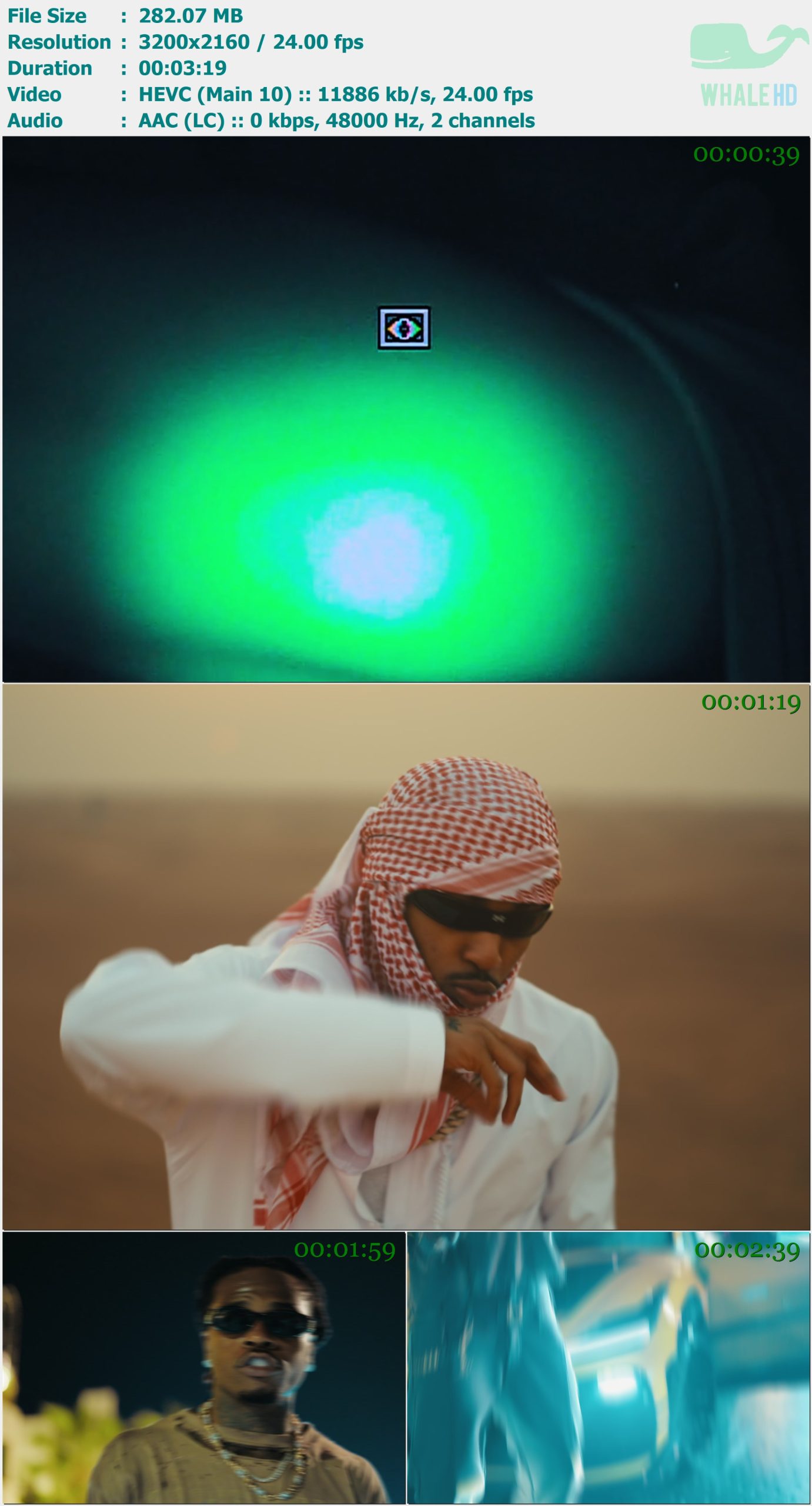 DDG & Gunna - no smoke 2025 AM 2160p H265 - 282.07MB