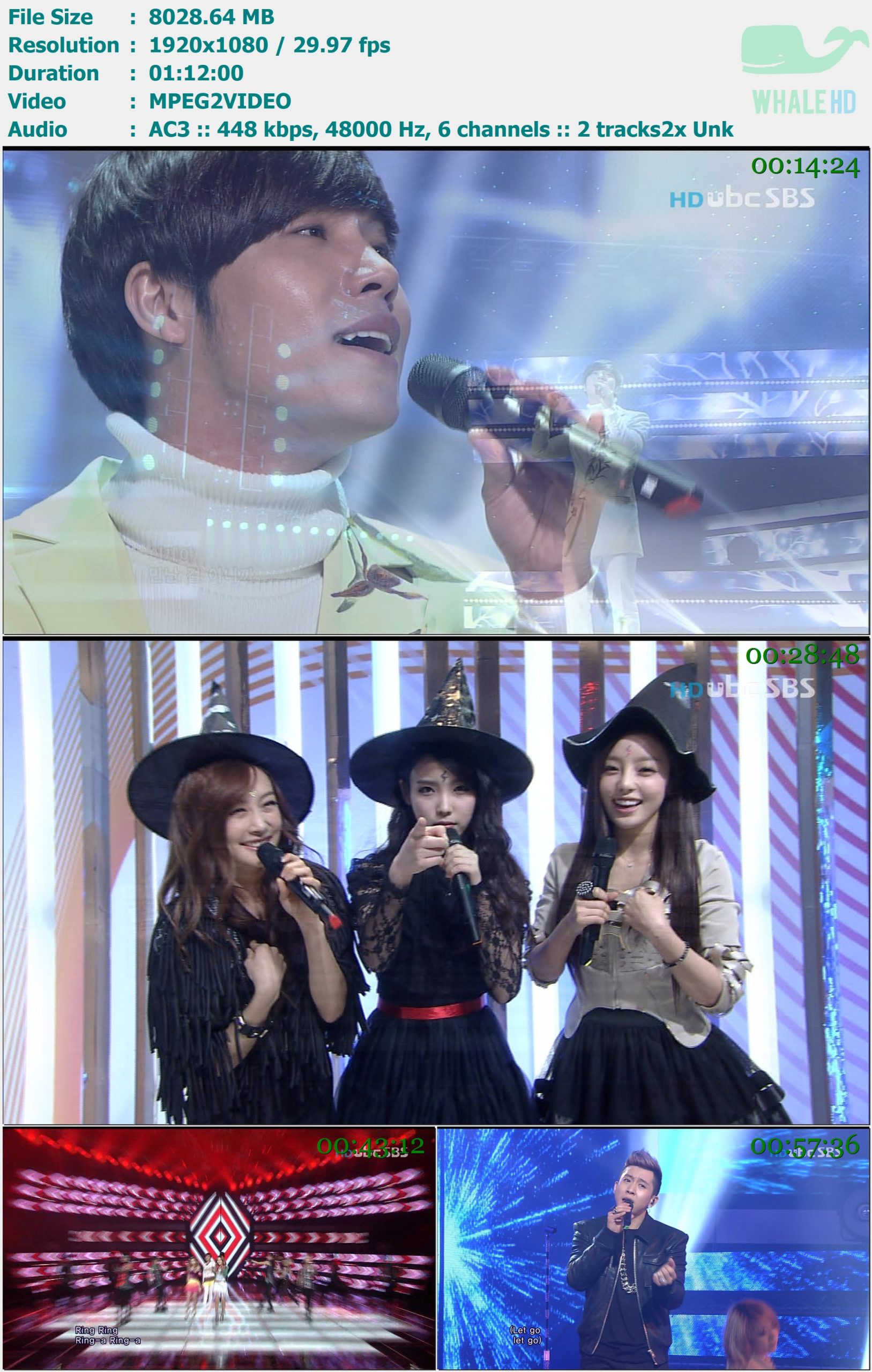 人气歌谣 𝐈𝐧𝐤𝐢𝐠𝐚𝐲𝐨 2012.01.29 HDTV 1080i MPEG2 - 7.84GB