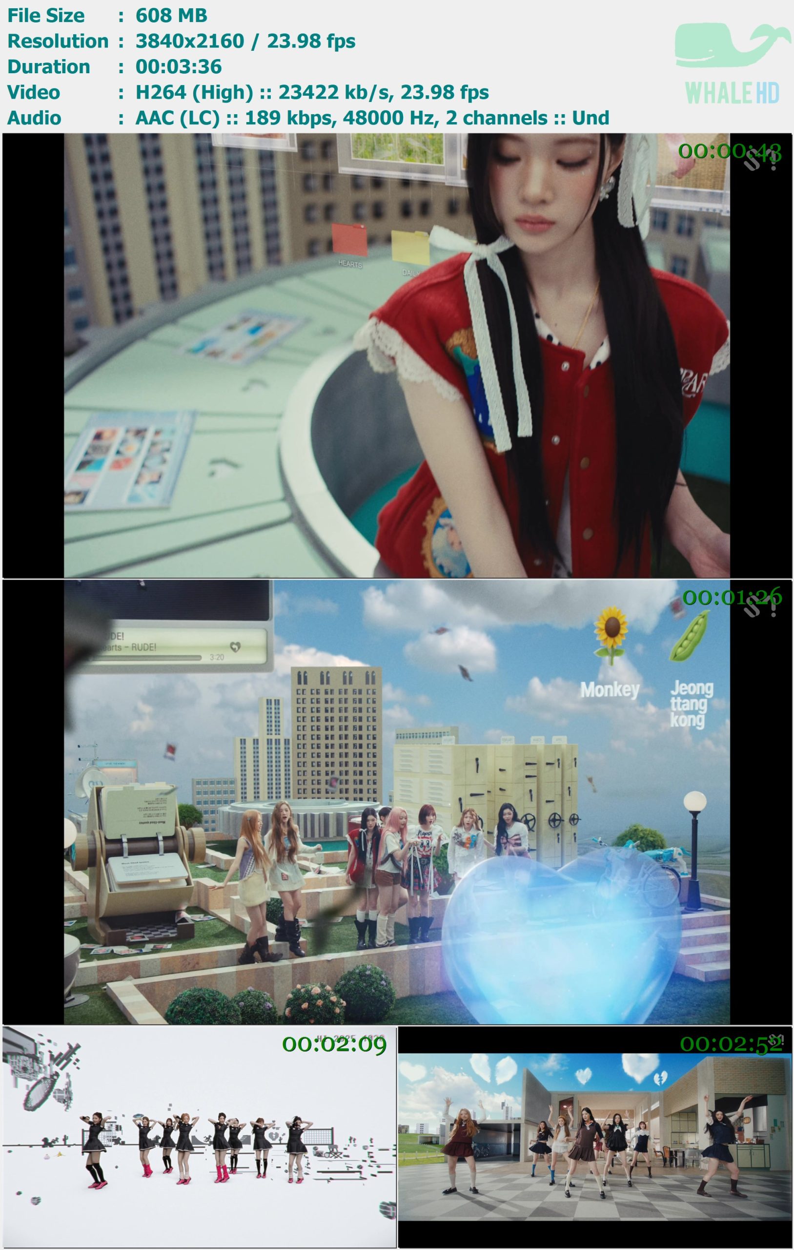 Hearts2Hearts - RUDE! 2026 WEB-DL 2160p H264 - 608.00MB