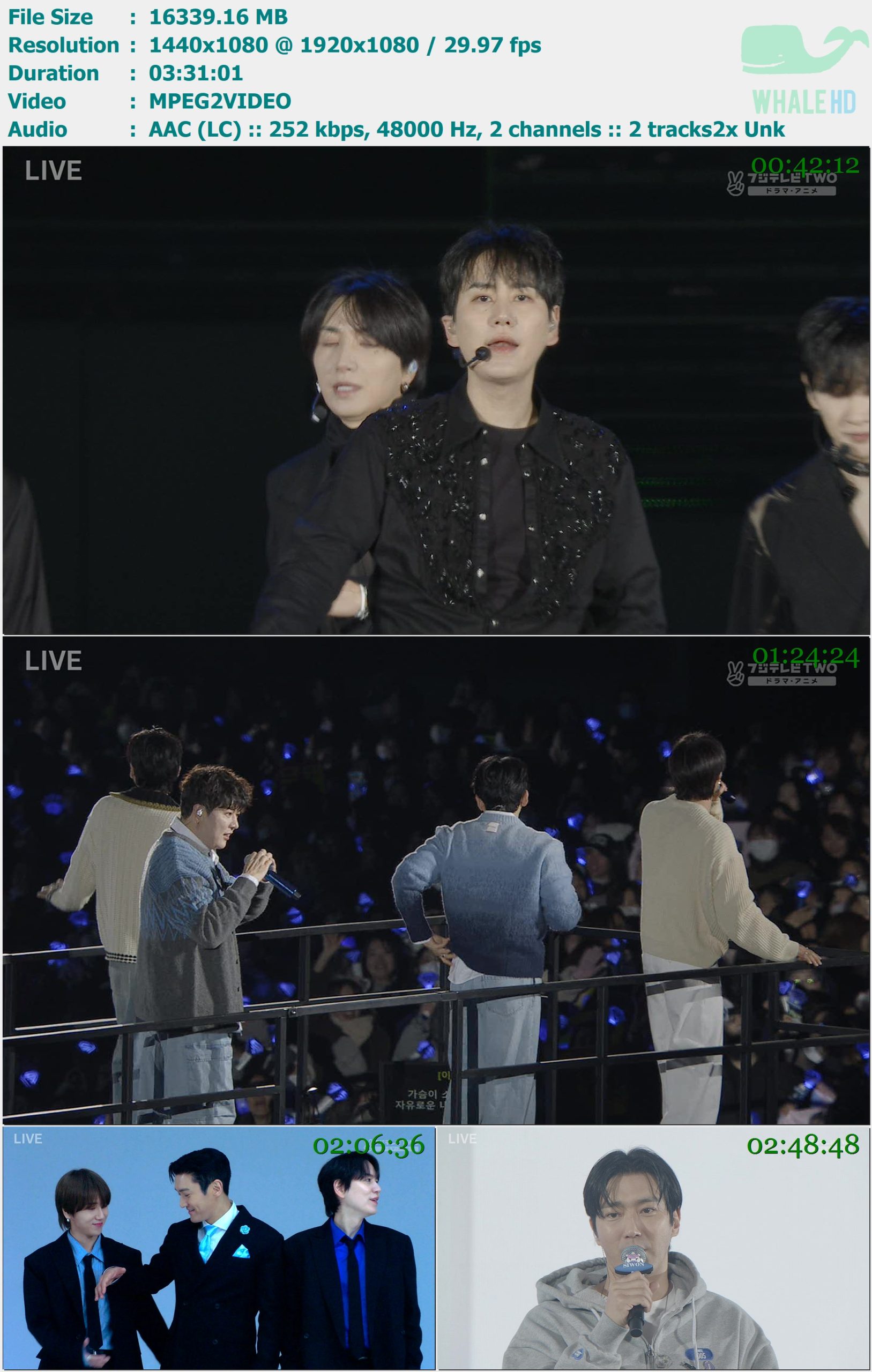 SUPER JUNIOR ＜SUPER SHOW 10＞ in JAPAN 2026.03.08 HDTV 1080i+1440p MPEG2+H265 - 16GB