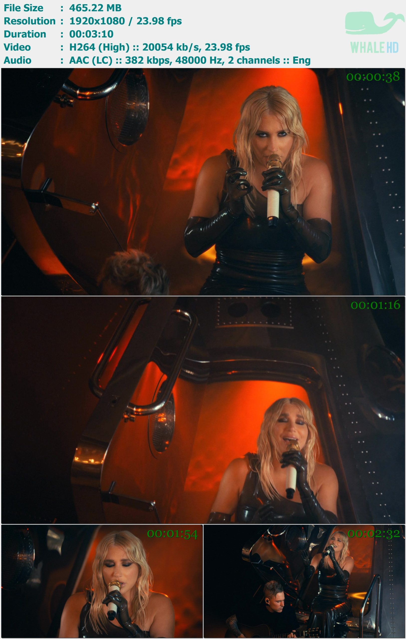 Kesha (Ke$ha) - Fine Line(Acoustic Performance) 2026 MasterRip 1080p H264 - 465.22MB