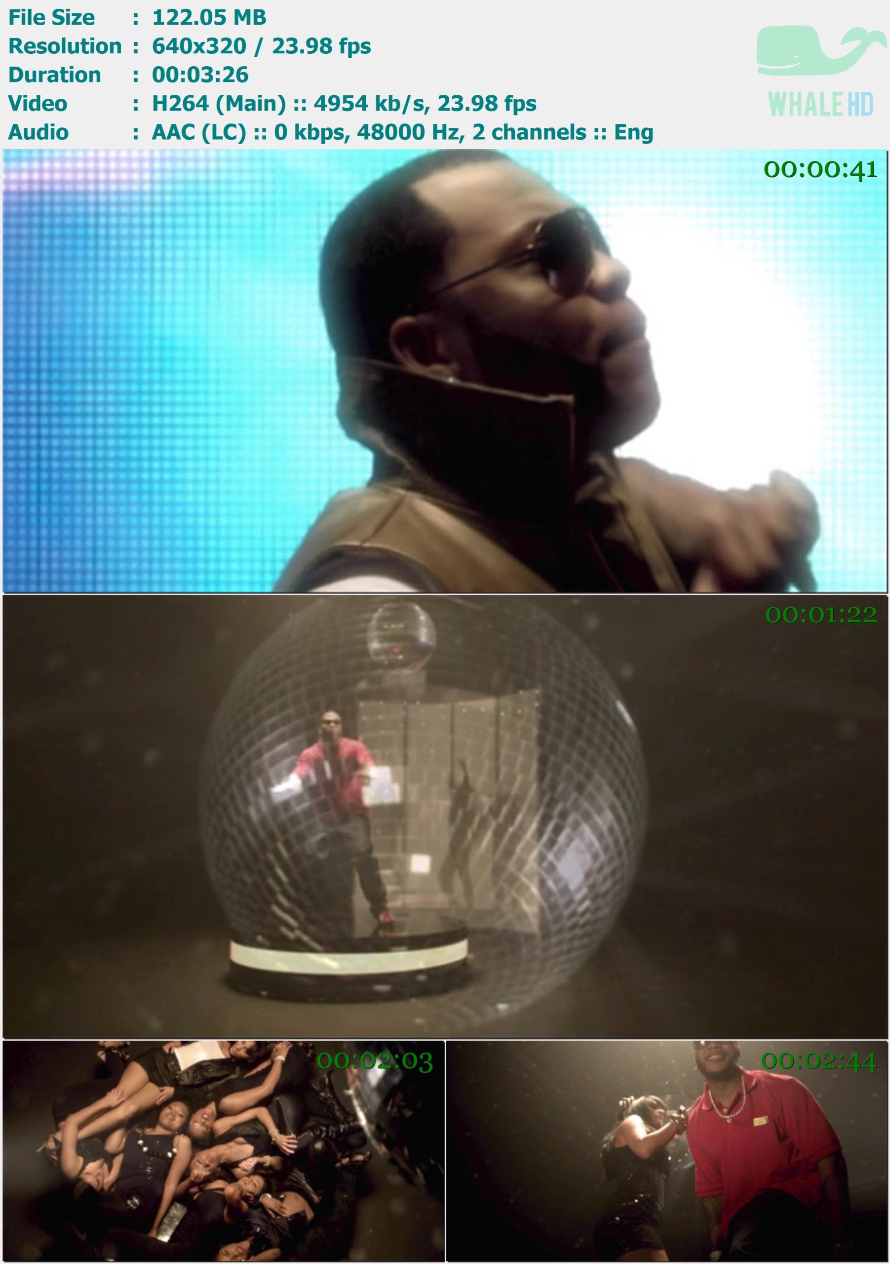Flo Rida feat. Kesha (Ke$ha) - Right Round 2009 WEB-DL 320p H264 - 122.05MB