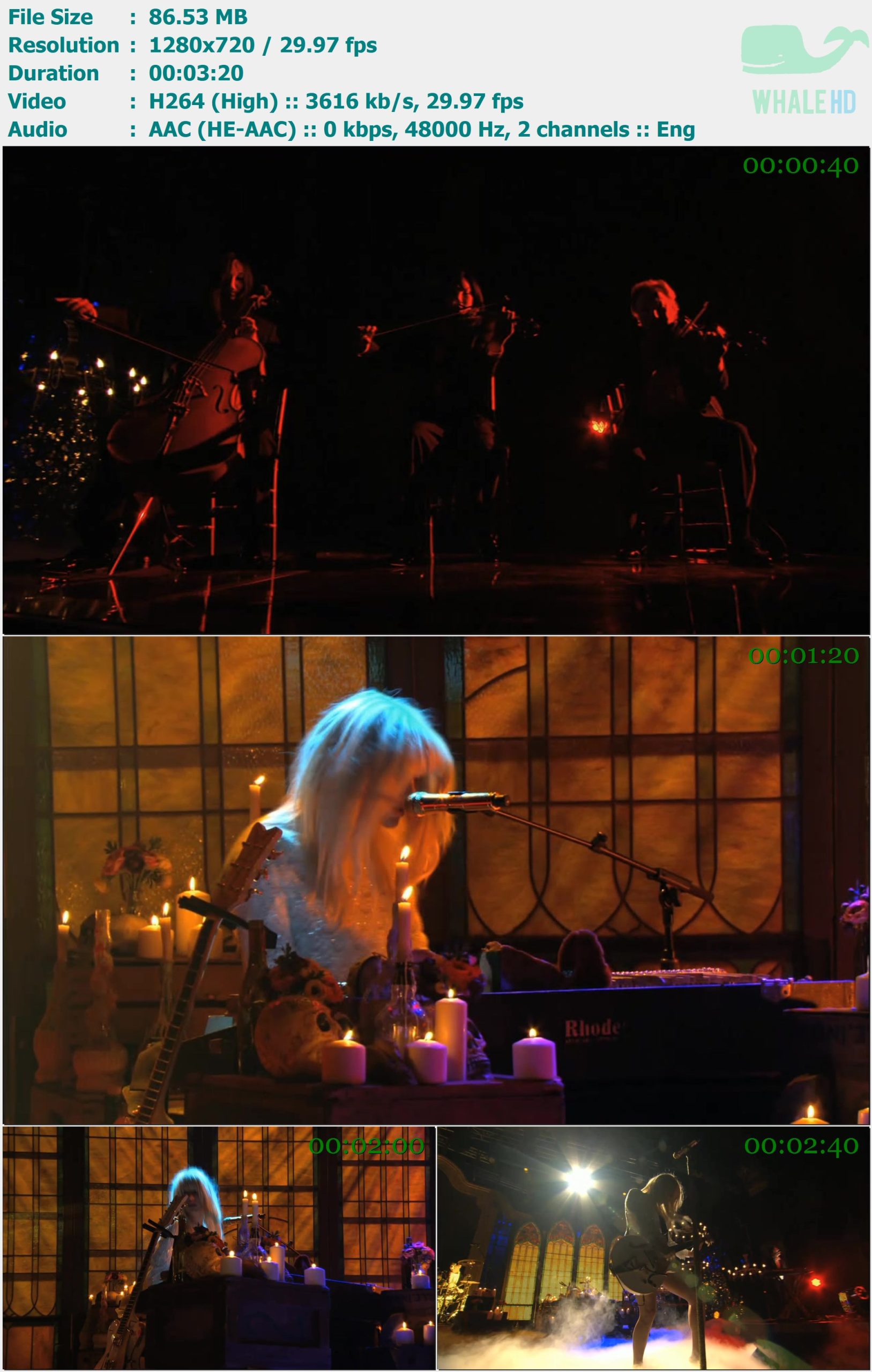 Ke$ha (Kesha) - Love Into The Light (Logo New Now Next 2013) WEB-DL 720p H264 - 86.53MB