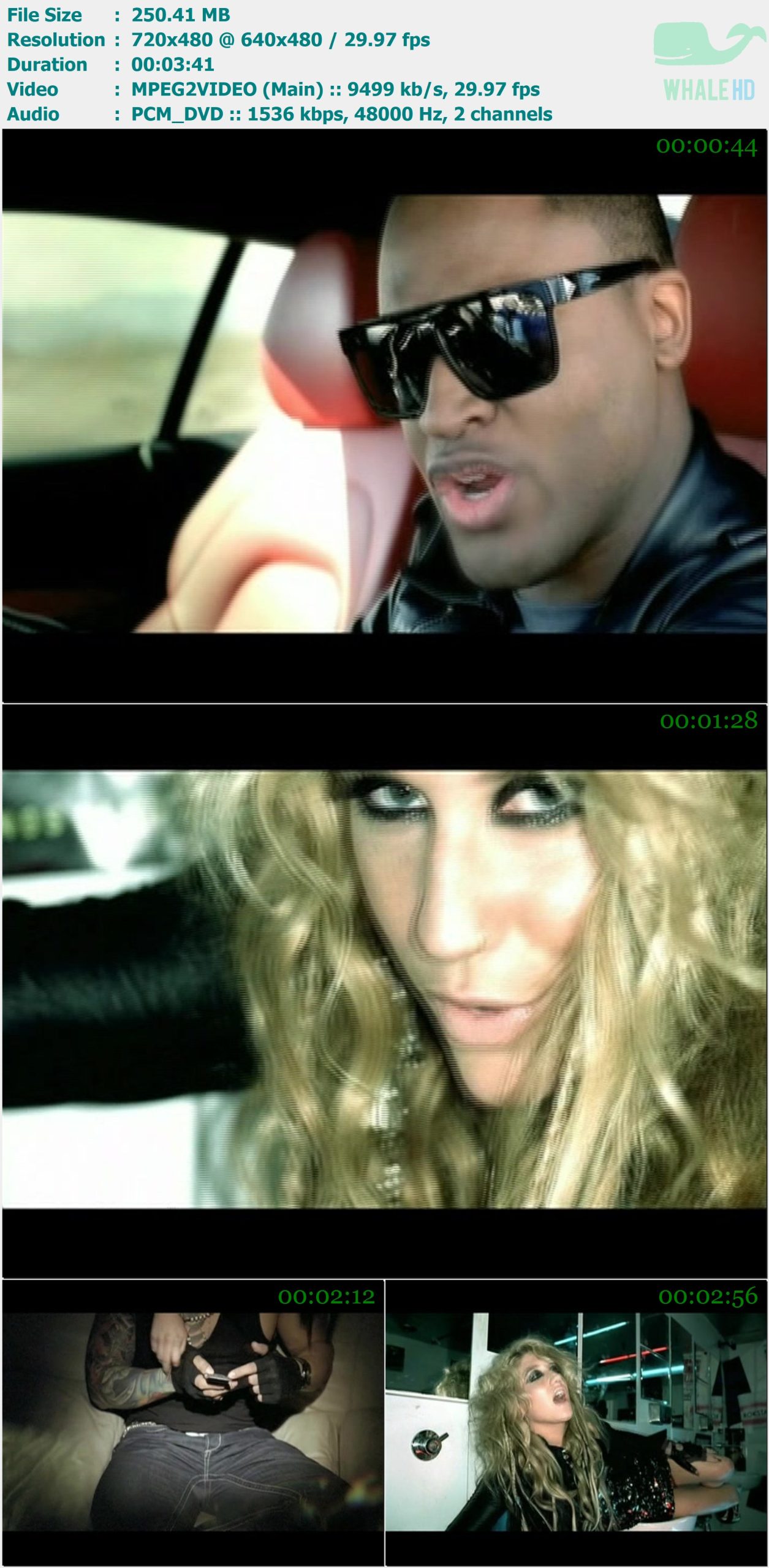 Taio Cruz feat. Kesha (Ke$ha) - Dirty Picture [Retail CD Audio] 2010 DVD 480i MPEG2 - 250.41MB