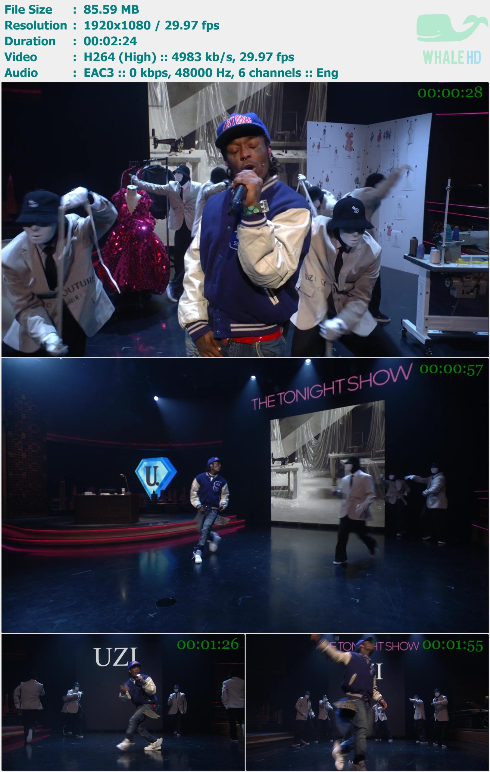 Lil Uzi Vert - What You Saying (The 𝐓𝐨𝐧𝐢𝐠𝐡𝐭 𝐒𝐡𝐨𝐰  Starring 𝐉𝐢𝐦𝐦𝐲 𝐅𝐚𝐥𝐥𝐨𝐧 2026-02-06) WEB-DL 1080p H264 - 85.59MB