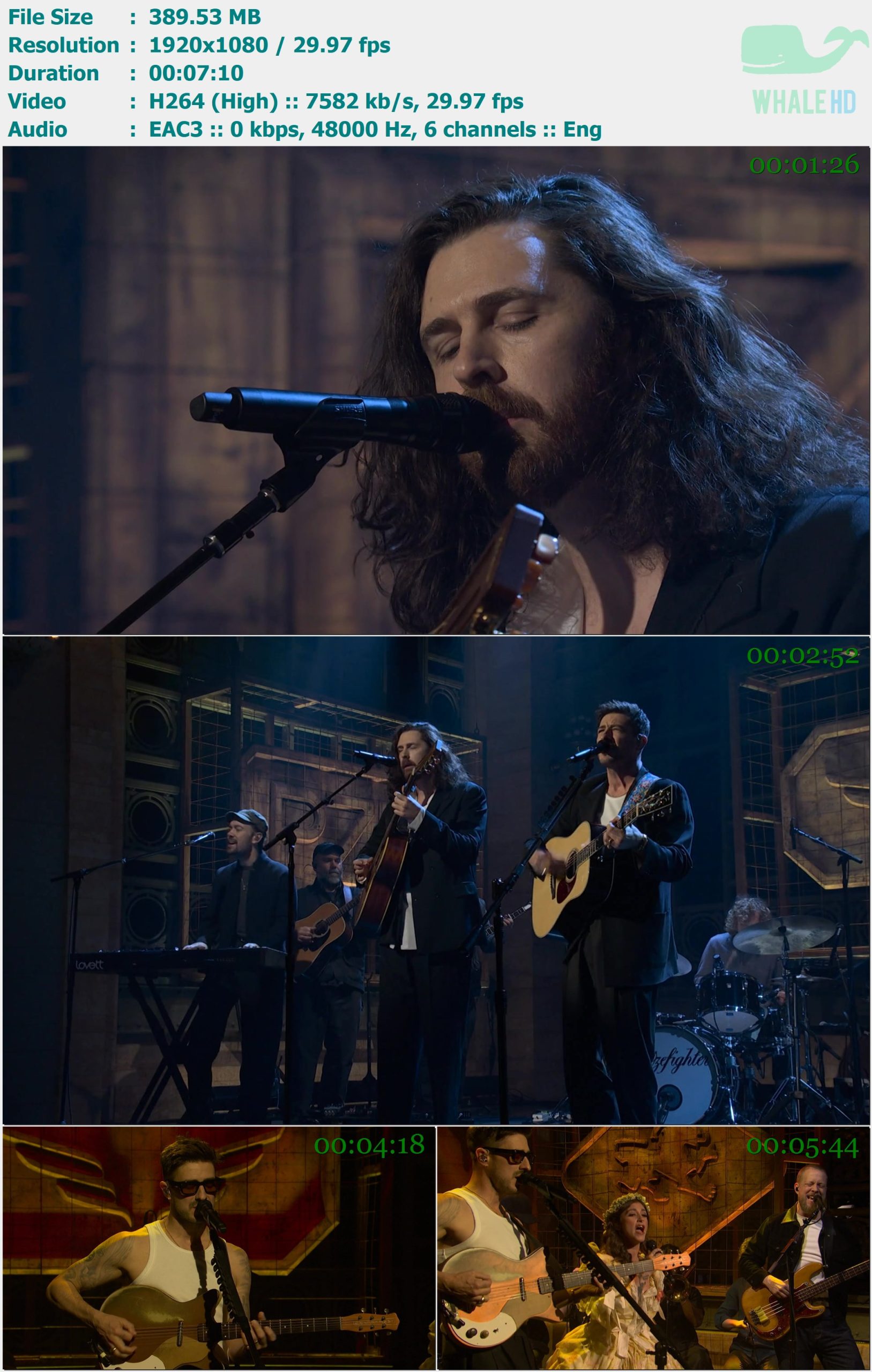 Mumford And Sons - Rubber Band Man + Here (𝐒𝐚𝐭𝐮𝐫𝐝𝐚𝐲 𝐍𝐢𝐠𝐡𝐭 𝐋𝐢𝐯𝐞 2026-02-28) WEB-DL 1080p H264 - 389.53MB